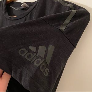Adidas / black workout tshirt / size Small great condition